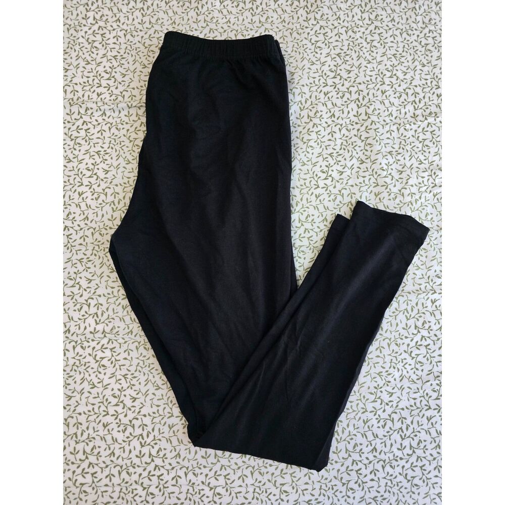 Black Cotton Leggings